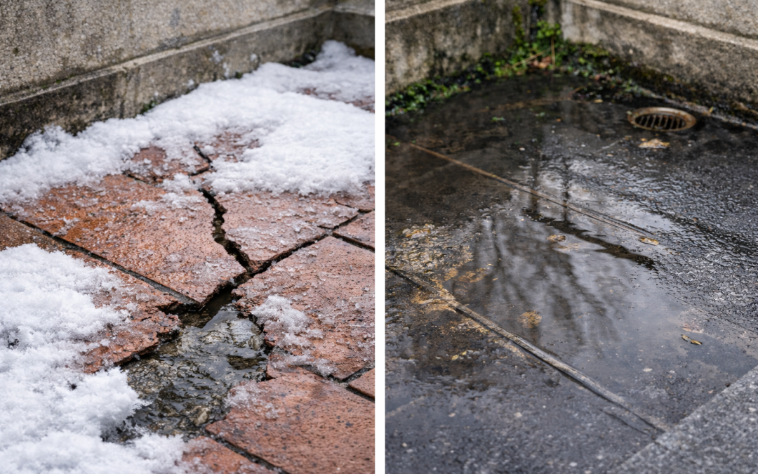 Pourquoi votre terrasse fuit après l’hiver ?